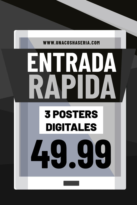Pósters Digitales PLATA by RN